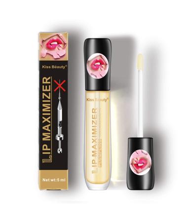 GL-Turelifes Lip Plumper Lip Gloss  Lip Maximizer Balm Plumper Lip Extreme Volume  Heathly Enhancer Hydrated Lips  Moisturize  Eliminate Dryness Wrinkles Enhances Plump Gloss