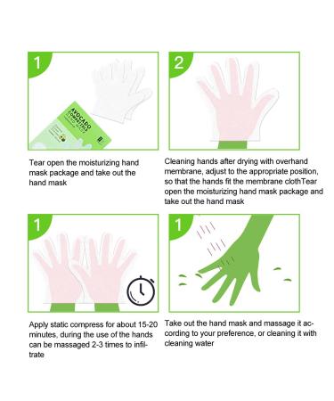 7pcs Moisturizing Hand Mask - Skin-Friendly Nourishing Care for Rough & Damaged Hands | Anti-Dry Treatment - Buy Online on GoSupps.com