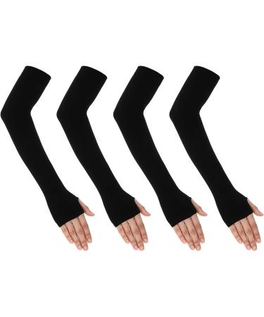 Yolev Arm Sleeves for Men & Women - UV Protection Compression Gaming & Sports Sleeves with Thumb Hole - 2 Pairs Sun Protection & Cool Comfort - Buy Online on GoSupps.com