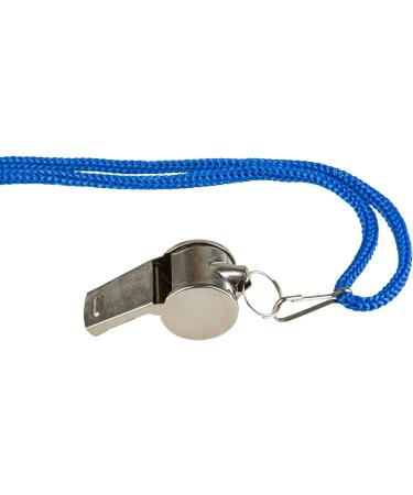 Idna 40187 Triller Pipe - Durable Metal Signal Pipe with Blue Ribbon for Sports & Leisure | Ideal for Kids Trainers Teachers & Lifeguards - International Shipping - Buy Online on GoSupps.com