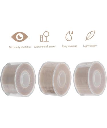 FRCOLOR 3 Rolls Mesh Double Eyelid Sticker Korean Eyelid Tape Adhesive Eye Lift Tape Makeup Tape for Eyes Eyelid Strips Invisible Eyelid Tape Mono Eyelid Tape Pvc Girl Tape Roll Natural - Buy Online on GoSupps.com