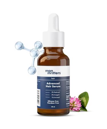 AKSHAR LLC Advanced Hair Growth Serum | With 23% Active Ingredients | Rosemary Oil | Paraben & Sulfate Free (30ml)