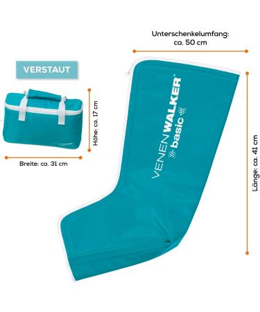 Venenwalker Basic Vein Therapy - Certified Medical Device for Vein Health | Effective Relief for Lipedema Lymphedema & Post-Sports Regeneration - Buy Online on GoSupps.com