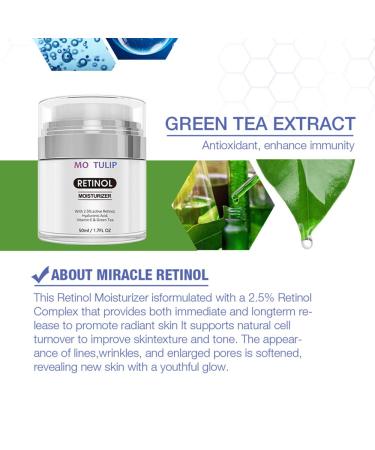 Retinol Face Night Cream - 2.5% Retinol Hyaluronic Acid Vitamin E | Anti-Aging & Fine Line Reducer - 1.7OZ - Buy Online on GoSupps.com