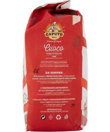 4x Caputo flour Cuoco Chef 5 kg soft wheat flour type 00 - Buy Online on GoSupps.com