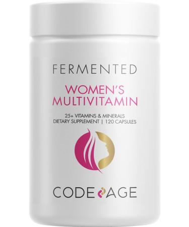 CodeAge Fermented Women's Multivitamin 120 Capsules