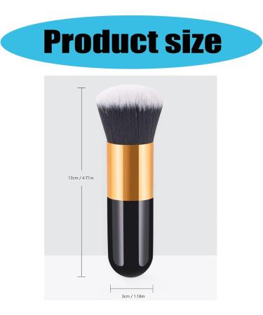 Fashion Flat Face Brush For Even Distribution Of Makeup Liquid Makeup Application Cream Blending Brush Big Fatty Powder Gra - Buy Online on GoSupps.com