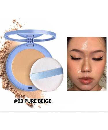 ADEK 2024 NEW GAGK Matte Perfection Pressed Powder - Oil Control Face Pressed Powder Waterproof Powder Makeup Matte Smooth Setting Powder Makeup (#02 NATURAL BEIGE) - Buy Online on GoSupps.com