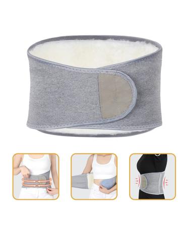 GLEAVI Wool Warm Uterus & Lumbar Support Belt for Women & Men | Adjustable Waist Warm Belt for Back Pain Relief - Buy Online on GoSupps.com