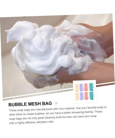 Baluue 8pcs Soap Bag Face Soap Holder Soap Pouch Soap Bar Holder Travel Shampoo Bar Bag or - Buy Online on GoSupps.com
