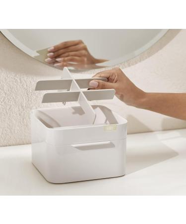 Joseph Joseph Make Me Up Compact Mirror & Cosmetic Organizer Set | Shell Mirror + Organizer for Travel & Beauty - Buy Online on GoSupps.com