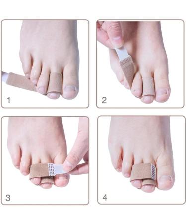 COOVS 10 Pcs Bunion Corrector - Toe Straightener for Hammertoes & Claw Toes - Buy Online on GoSupps.com