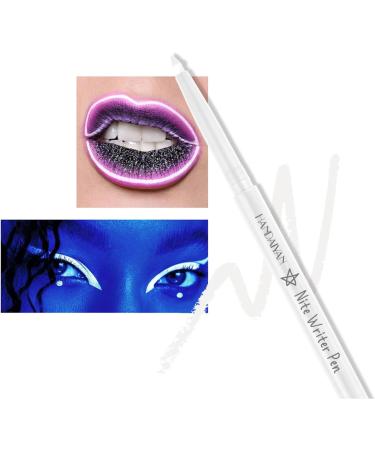 Halloween Glow Eyeliner UV Liquid Colored Pencil Waterproof Smudge-Proof High-Pigmented Colorful Fluorescent Liner Halloween Black Eyeliner 5 - Buy Online on GoSupps.com