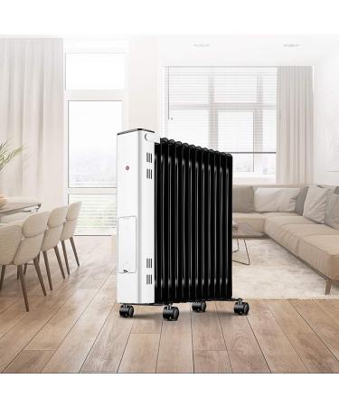 Heater Electric Vertical Heater/Bathroom Waterproof Heater 3S Rapid Heating 13 Pieces of Electric Oil Heater Efficient Heating Heating and Humidification One Overheat Protection Dumping Power Failur - Buy Online on GoSupps.com