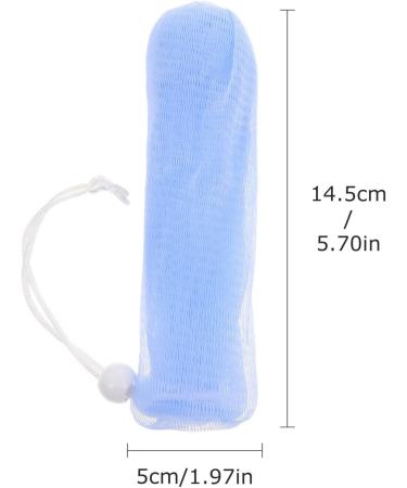 7-Piece Body Loofah Mesh Holder Set | Portable Soap Peeling Pockets for Back Scrubbing | Perfect for Home & Hotel Use - Buy Online on GoSupps.com