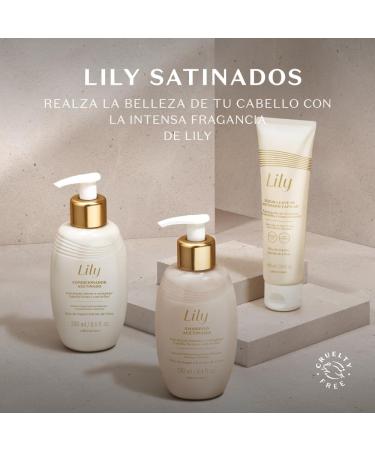 O BOTICARIO O Botic rio Lily Hair Care Gift Set with 3 Products | Scented Satin Shampoo 250ml Conditioner 250ml & Leave-In Serum 100ml - Buy Online on GoSupps.com