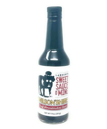 Wilsonshire Sauce - Small Batch Craft Worcestershire Sauce 9.9 Ounce