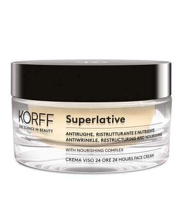 Korff Superlative - Crema Viso 24 Ore Antirughe Ristrutturante E Nutriente 50ml