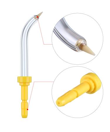 Frienda Replacement Dental Water Jet Nozzle Compatible with Waterpik Flossers - 4 Pack Periodontal Tips - Buy Online on GoSupps.com