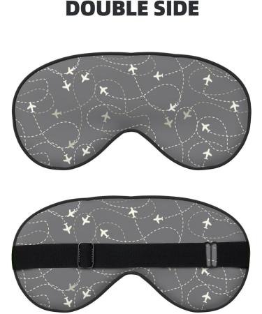 Adjustable Double-Sided Travel Sleep Mask | Soft Eye Covers for Perfect Shading & Eye Edema Relief - Worldwide Shipping - Buy Online on GoSupps.com