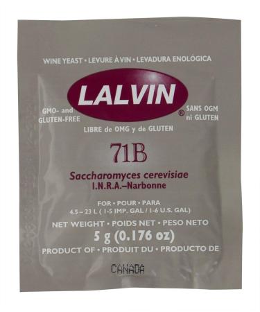 Lalvin 71B-1122 Yeast