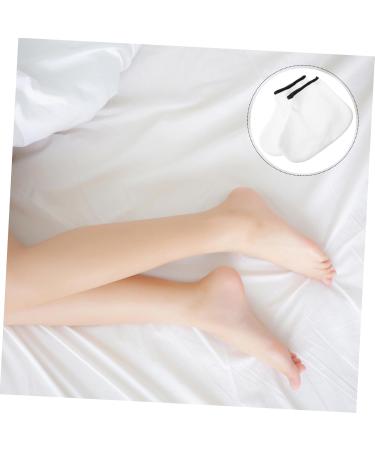 minkissy 6 Pairs Hand and Foot Mask Paraffin Wax Bath Gloves Wax Liner for Hands Wax Socks Wax Tools Foot Covers Manicure Gloves Foot Spa Covers Thicken Sock Cover Knitted Fabric White - Buy Online on GoSupps.com