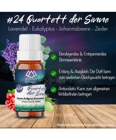 Nordholz Sauna Infusion - 48 Varieties 15ml | Relaxing Aroma & Intensive Fragrance - Special Sauna Accessories - Buy Online on GoSupps.com
