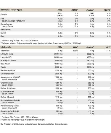 Peak Performance Products SA No Jokes - 600g Crazy Apple Flavor | Buy Internationally - Buy Online on GoSupps.com