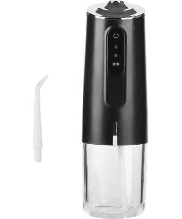 240ml Portable Oral Irrigator - Cordless Rechargeable Water Flosser with 3 modes | USB Waterproof Dental Floss Cleaner (Black) - International Shipping Available - Buy Online on GoSupps.com