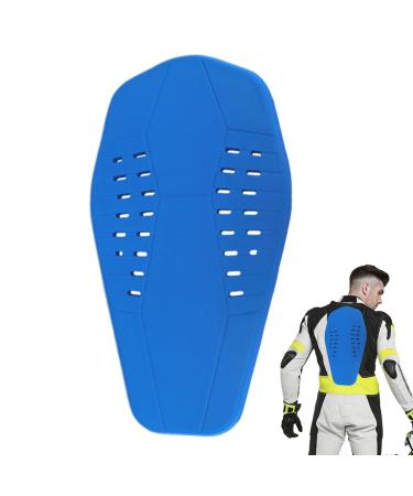 Shakven Artificial Cartilage Back Pad Protective Comfortable Fit Skiing Back Pad Artificial Cartilage Skiing Accessories Shock Absorption Sports Protector for Women Men