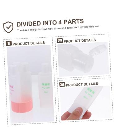 8 Sets 4-in-1 Travel & Cosmetics Bottles - Leak Proof Lotion & Empty Bottles for Convenient International Shipping - Buy Online on GoSupps.com