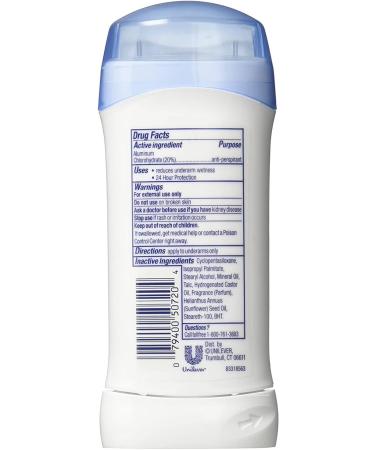 Dove Anti-Perspirant Deodorant Invisible Solid Powder Twin Pack 5.20 Oz (Pack of 4) - Long-lasting Protection and Freshness - Buy Online on GoSupps.com
