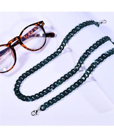 SBTRKT 5-Piece Acrylic Fiber Chains for Sunglasses | Non-Slip Waterproof & Corrosion-Resistant | 72cm Green - Buy Online on GoSupps.com