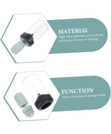 Zerodeko Oil Dispenser Bottle 2pcs Silicone Oil Brush Bottle Oil Control Soy Sauce Bottle Pp Convenient Oil Bottle medium Blue - Buy Online on GoSupps.com