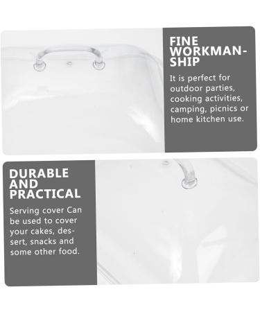 Transparent Food Cover | Cake Dish Storage | Protective Cover for Food | Best eCommerce Deals - Buy Online on GoSupps.com