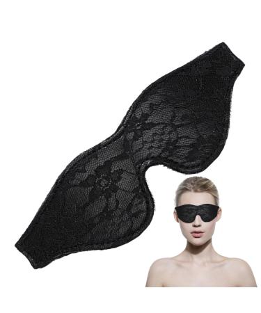 Women's Sexy Flexible Lace Mask Eye-mask for Ball Party Venetian Masquerade Costume (Black)