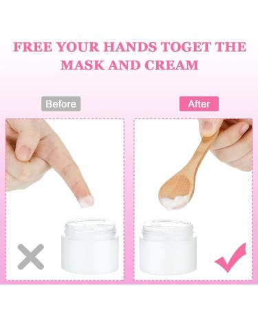 36 Pieces Mini Wooden Cosmetic Spoons - Eco-friendly Makeup Spatulas for Skincare & Beauty - Buy Online on GoSupps.com