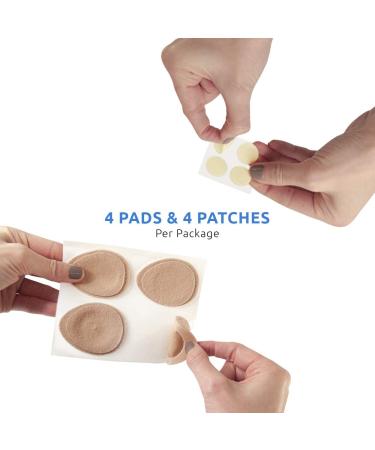 Comfort Zone Extra Thick Callus Remover - Effectively Removes Calluses, Protects Against Friction - 4 Count (Pack of 3) - Buy Online on GoSupps.com