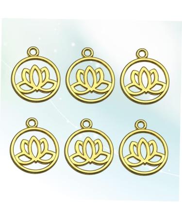 VILLCASE 200 Pcs Charms Lotus Flower Crafts Making Hat Base for Making Hats Flower Charms Lotus Charm Side Release Buckle Buddha Charms for Lotus Bracelet Charms Yoga Charms Pendant Jewelry - Buy Online on GoSupps.com