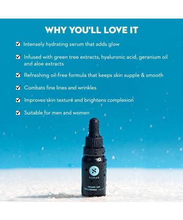 Buy Hyaluronic Serum - Hydrating Formula with Hyaluronic Acid for Firmer Smoother Skin - International Shipping Available - Buy Online on GoSupps.com