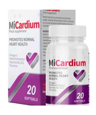 MiCardium 20 capsules de vitamine B6 et B12