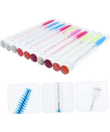Healvian 10pcs Mascara Wand Tube Refillable Tubes Lipgloss Makeup Tool Kits Refillable Mascara Tube Plastic - Buy Online on GoSupps.com