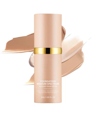 G n rique Color Changing Foundation Waterproof Foundation Makeup Lightweight Skin Foundation Face Foundation Concealer Mature Skin Foundation Foundation For Women Men s Foundation Makeup