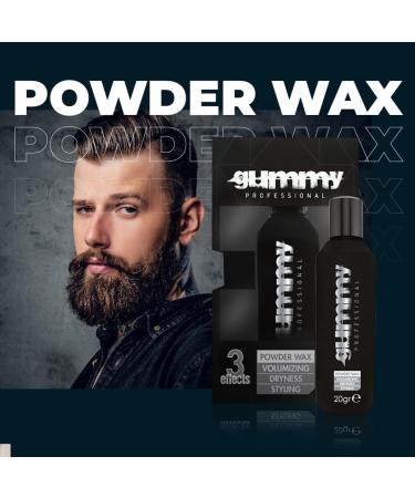 Rubber Hair Styling Powder Wax 20gr | Unisex Anti-Gravity Matt Look Styler & Comb Set | Flexible Anti-Static | International Shipping Available - Buy Online on GoSupps.com
