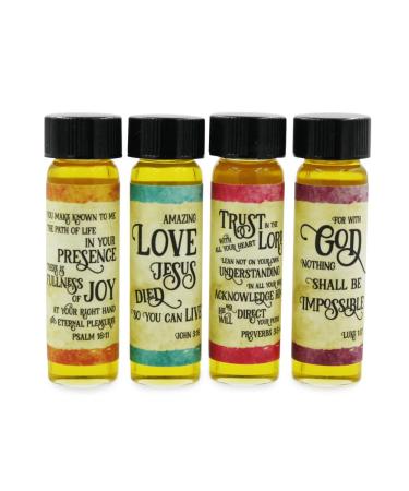 His Word Anointing Oil Gift Set - Frankincense & Myrrh - Scripture Group 2
