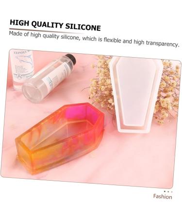 ABOOFAN 1 Set Epoxy Coffin Mold Halloween Decor Resin Mold Decorative Diy Decorative Mold Self Made Props - Buy Online on GoSupps.com