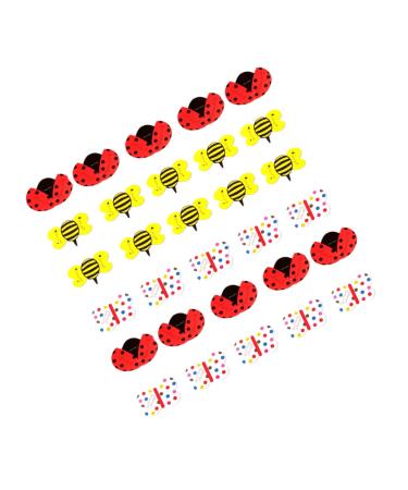 Zerodeko Chinese Topper 150pcs Lollipop Decorative Cards Paper Card Lollipop Wrapping Card Tape Dispenser Cute Hawaiian Flower Sunglasses Packaging Decorative Lollipop Decorations Cartoon