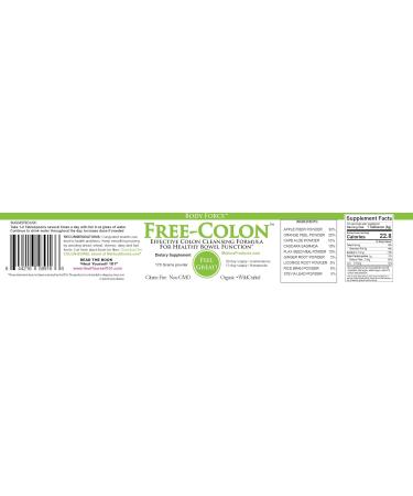 Colon Formula Powder by Markus- Comprehensive Colon Cleansing Formula - Fiber-Rich for Toxin Absorption - Aloe Ginger Citrus Flavonoids & Cascara Sagrada - Gentle & Effective Detoxification - Buy Online on GoSupps.com