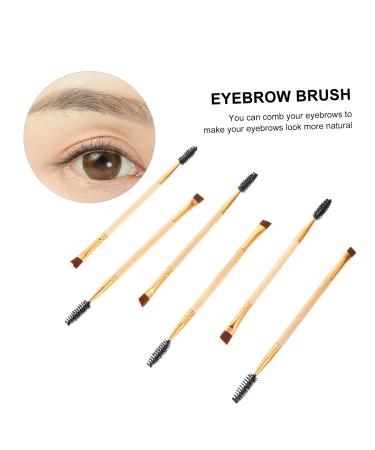 FRCOLOR 6pcs Eyebrow Brush Set - Dual-Sided Mascara & Makeup Brushes for Perfect Eyebrows | International Shipping Available - Buy Online on GoSupps.com