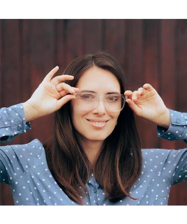 4 Pack Blue Light Blocking Reading Glasses for Men & Women - Anti-Glare UV Filtering Lightweight 1.5x - International Shipping Available - Buy Online on GoSupps.com